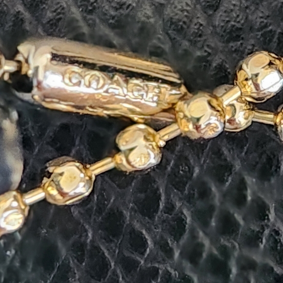 Like New COACH Sierra Bag Purse Black Crossbody Strap DUSTBAG - Picture 3 of 16